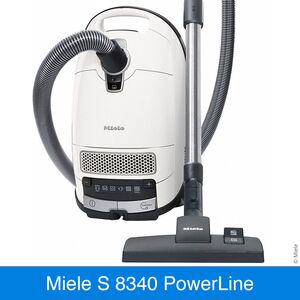 Staubsauger Miele S 8340 PowerLine im Vergleich