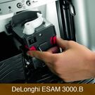 DeLonghi ESAM 3000.B Magnifica Kaffeevollautomat mit leicht herausnehmbarer Brühgruppe