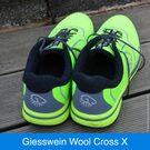 Giesswein Wool Cross X Lime Men Sportschuh aus Merinowolle.