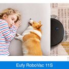 Der Eufy RoboVac 11S ist mit 55 dB angenehm leise