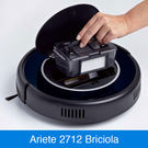 Ariete Briciola 2712 hat einen 500 ml Staubbehälter und ist einfach zu reinigen