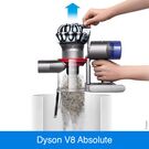 Der Dyson V8 Absolute bietet eine einfache Entleerung