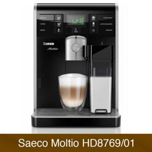 Kaffeevollautomat Saeco Moltio HD8769/01 im Vergleich