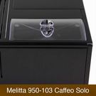 Die Melitta E 950-103 Caffeo Solo hat einen Bohnenbehälter