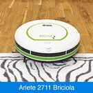 Ariete Briciola 2711 besitzt eine gute Saugleistung