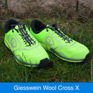 Giesswein Wool Cross X Lime Men Outdoor-Sportschuh aus Merinowolle.