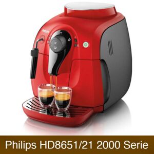 Kaffeevollautomat Philips HD8651/21 2000 Serie im Vergleich