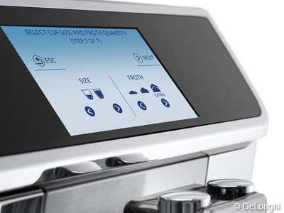 Kaffeevollautomat mit Touchdisplay
