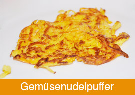 Gemüsenudelpuffer-Rezept für euren Spiralschneider.